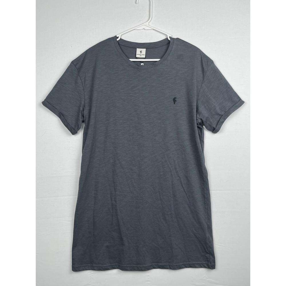 Father Sons T-Shirt Mens 2XL FSH835 Slub Knit Short Sleeve Gray NEW